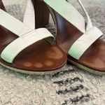 Tory Burch Marbella Brown and Cream Leather Heeled Sandals, W8 Photo 1