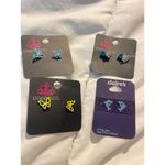 Paparazzi  Butterfly Earrings Set‎ Colorful Cute Trendy Accessories J-5 Photo 1
