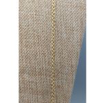 J.Crew  Long Gold Tone Necklace Pink Beads & Tattered Bows 34" Photo 4