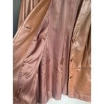 Preston & York  Women’s Lambskin Leather Jacket Brown Size L Photo 11