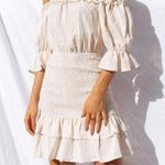 Goodnight Macaroon 🍒NWT  OFF THE SHOULDER DRESS🍒 Photo 0