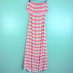 MOSSIMO Y2K Strapless Maxi Dress Boho colorful size Medium Pink Photo 5