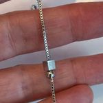 Boutique 925 square circle square bead bracelet Photo 0