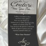 NFL Team Apparel All Sports Couture New York Jets Mesh Neck Shirt White Medium Photo 7