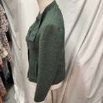 Vince  Green‎ Moto Jacket Womens XS Lightweight Full Zip Pockets Textured Photo 5