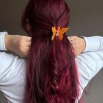 New orange butterfly hair claw clip accessories similar to Emi Jay Photo 0