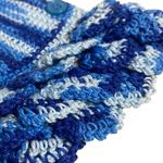 Handmade Blue crochet Handle Cover for Handbags Photo 4
