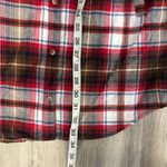 Love Tree  Size Large Plaid Long Sleeve Shirt Dress Photo 3