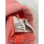 American Eagle  Women's Neon Peach Orange 3/4 Sleeve V Neck Pullover Hoodie S Photo 7