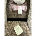 Oscar de la Renta Pink Label Robe Soft Fuzzy Belted Pockets Long Sleeve Size S Photo 6