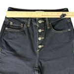 Guess  40th Anniversary Black Wash Button Fly High Rise Skinny Jeans size 25 Photo 7