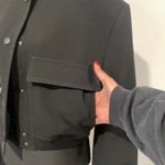 ZARA black cropped bomber jacket size xs Photo 1