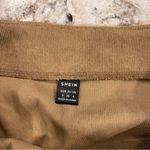 SheIn Tan Corduroy Mini Skirt Photo 4