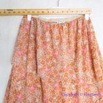 Free People New!‎  Romance Me Floral Print Maxi Half Slip Skirt , size M Photo 6