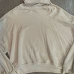 AGOLDE Balloon Sleeve Turtleneck Beige/Gray Sweatshirt size Medium Photo 5