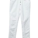 ANINE BING Frida Skinny Jeans Women’s Size 25 White Button Fly Stretch Denim Photo 0