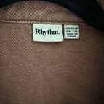 Rhythm Tan Shirt Brown Size XL Photo 2