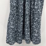 Abercrombie & Fitch  Ditzy Floral Puff Strap Baby Doll Dress Blue Size Small Tall Photo 4