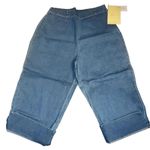 Denim & Co Wide Leg Cropped Jeans Photo 0