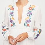 Free People  Mia Floral Embroidered Tunic Dress Photo 3