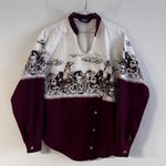 Brooks & Dunn Vintage Western Long Sleeve Button Up S Photo 0