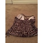 Ao Women's Graphic Print Swim Top Halter Size 14 Swimwear Photo 3