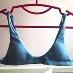 Zaful Baby Blue Scoop Bikini Top Photo 0