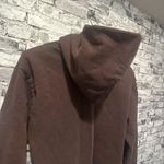 EUC McDonalds Brown " All Beef Hamburger" Women's Sweatshirt Size S Photo 6