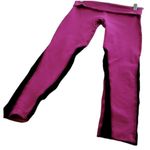 High rise foldover mesh fuschia legging Pink Photo 0