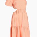 WAYF  one shoulder cutout tiered maxi dress NWT Photo 0