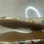 Madewell  The Cory Snake Embossed Leather Flats Photo 5