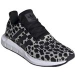 Adidas Swift Run Leopard-Print Shoe, Size: 7 Photo 0