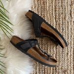 Birkenstock   Black and Brown Gizeh Thong Sandals 36 - US 5 Photo 2