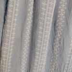 Torrid Gauze Geometric Striped Light Blue Wide-Leg Pants Photo 4