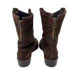 Garnet Hill  Made in Italy Brown Suede Western Style Boots 9 Photo 3