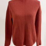Babaton Aritzia  Chalmers Mock Neck Brown Wool Blend Sweater Size S Photo 0