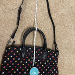 Vera Bradley  Signature Cotton Day Off Satchel Purse
Havana Dots with Black Photo 7