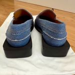 Ganni Crystal Embellished Denim Loafers Photo 3