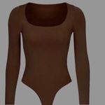 SKIMS Scoop Neck Long Sleeve Bodysuit  Photo 1