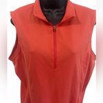 Kerrits  Women’s Sleeveless Top Size L Red Orange Photo 5