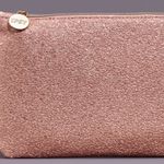 IPSY ‘Time To Shine’ Dusty Rose Sparkled Glam Cosmetic Bag Pink Photo 1