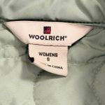 Woolrich Quilted Light Sage Jacket Women Small Snap Button Coat Outdoor Winter Photo 4