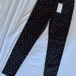 Forever 21 Black High Waisted Skinny Jeans with Red Roses ๐น Photo 1