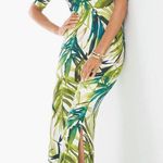 Chico's NWOT Chico’s Tropical Cold-Shoulder Maxi Dress ( 0 )  Photo 0