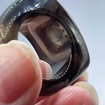 Gemorbit, Inc.,Smokey Topaz, white zircon and blue topaz ring size 8 Photo 6