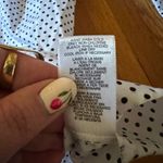 Michael Kors Y2K  Polka Dot Blouse with Ruching, Size 24W, NWOT Photo 5