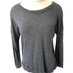 Splendid  grey long sleeved top Photo 3