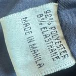 Pia Gladys Perey Dionne Dress Stretch Grey Gathered High Slit Fitted Size Large Gray Photo 14