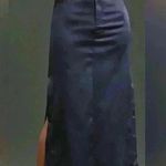 Anthropologie Purple Sateen Satin Trouser Skirt Size 4 $128 New Photo 1