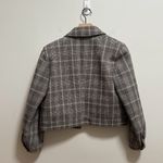 Brunello Cucinelli  sparkly sequin embellished prince of wales plaid check jacket Photo 12